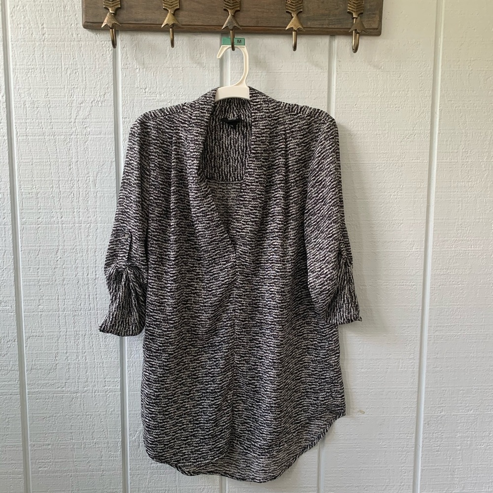 patterned tunic blouse - Picture 3 of 6